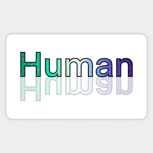 Human (Gay pride version) Magnet